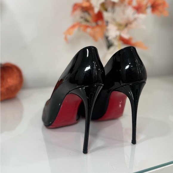 Christian Louboutin -Style PIGALLE FOLLIES 100MM NAPPA COLOR black-  size 36.5EU - Picture 5 of 10